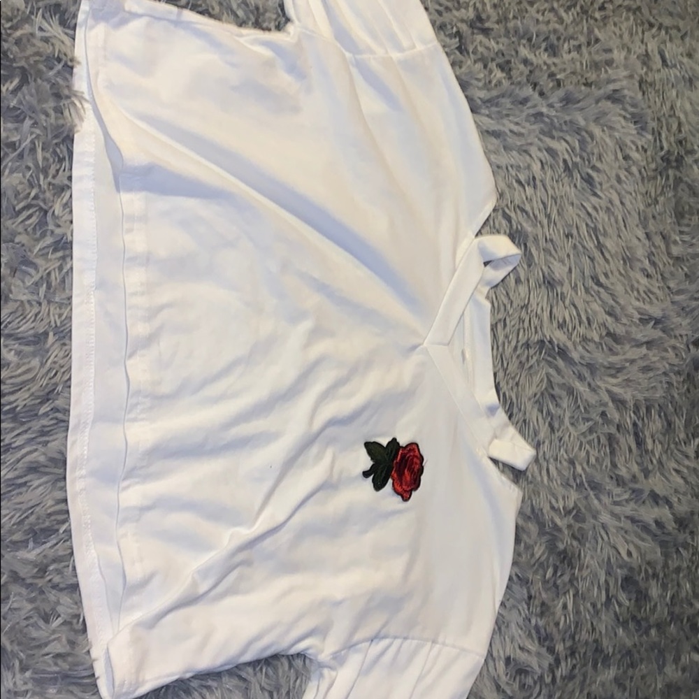 Long sleeve crop top